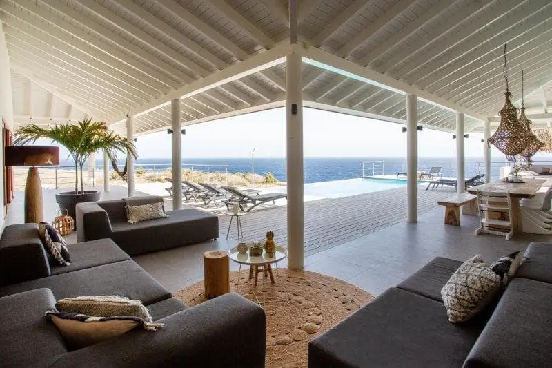 Curacao Jan Thiel all weather loungebank sunbrella natte dark taupe Curacao Jan Thiel all weather loungebank sunbrella natte dark taupe