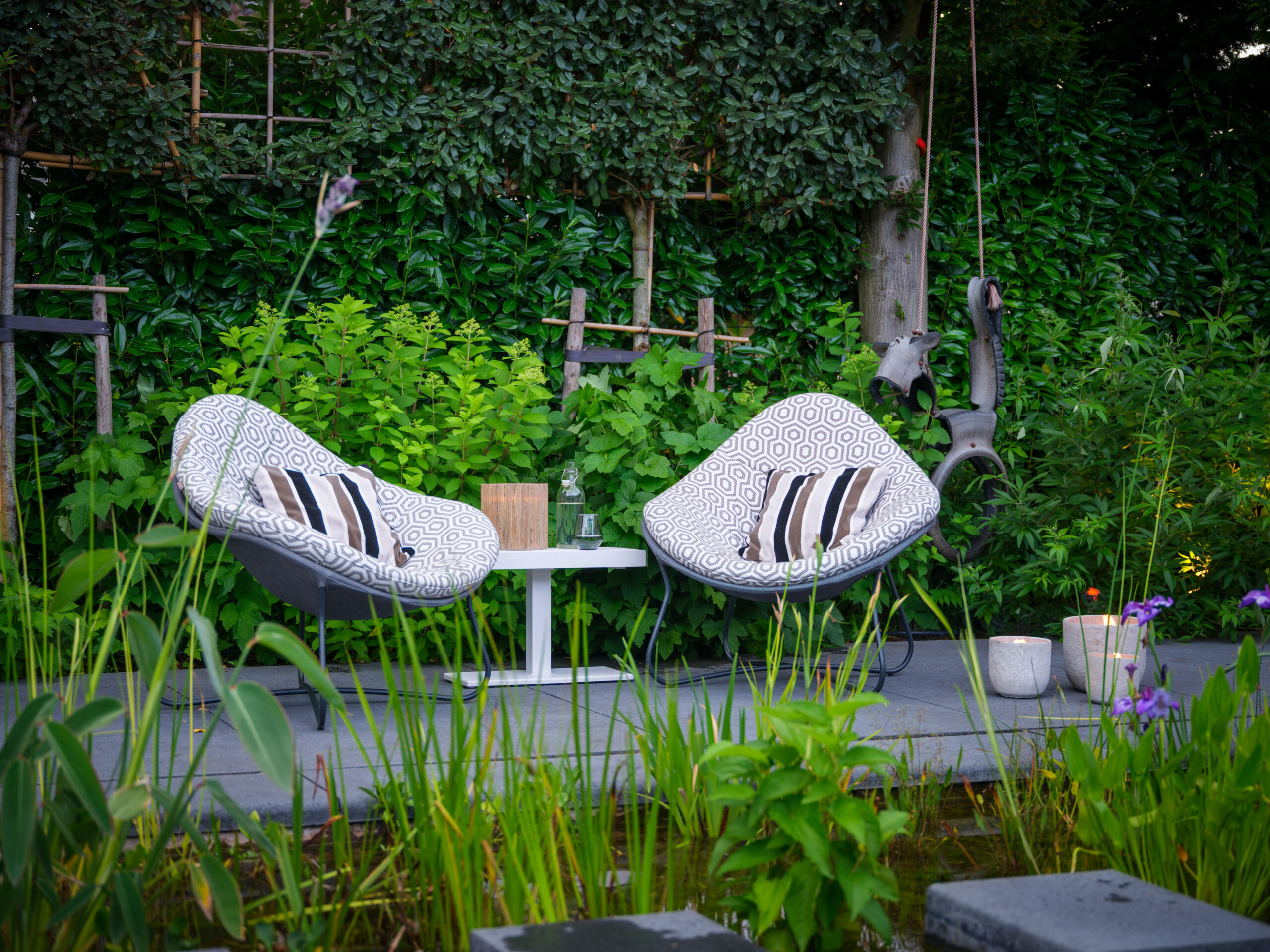 Luxury outdoor lounge set