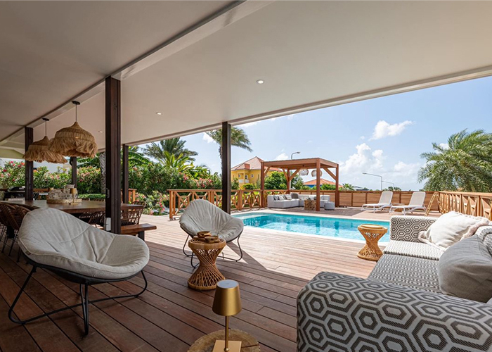 Luxe loungeset Jan Thiel Curacao 7