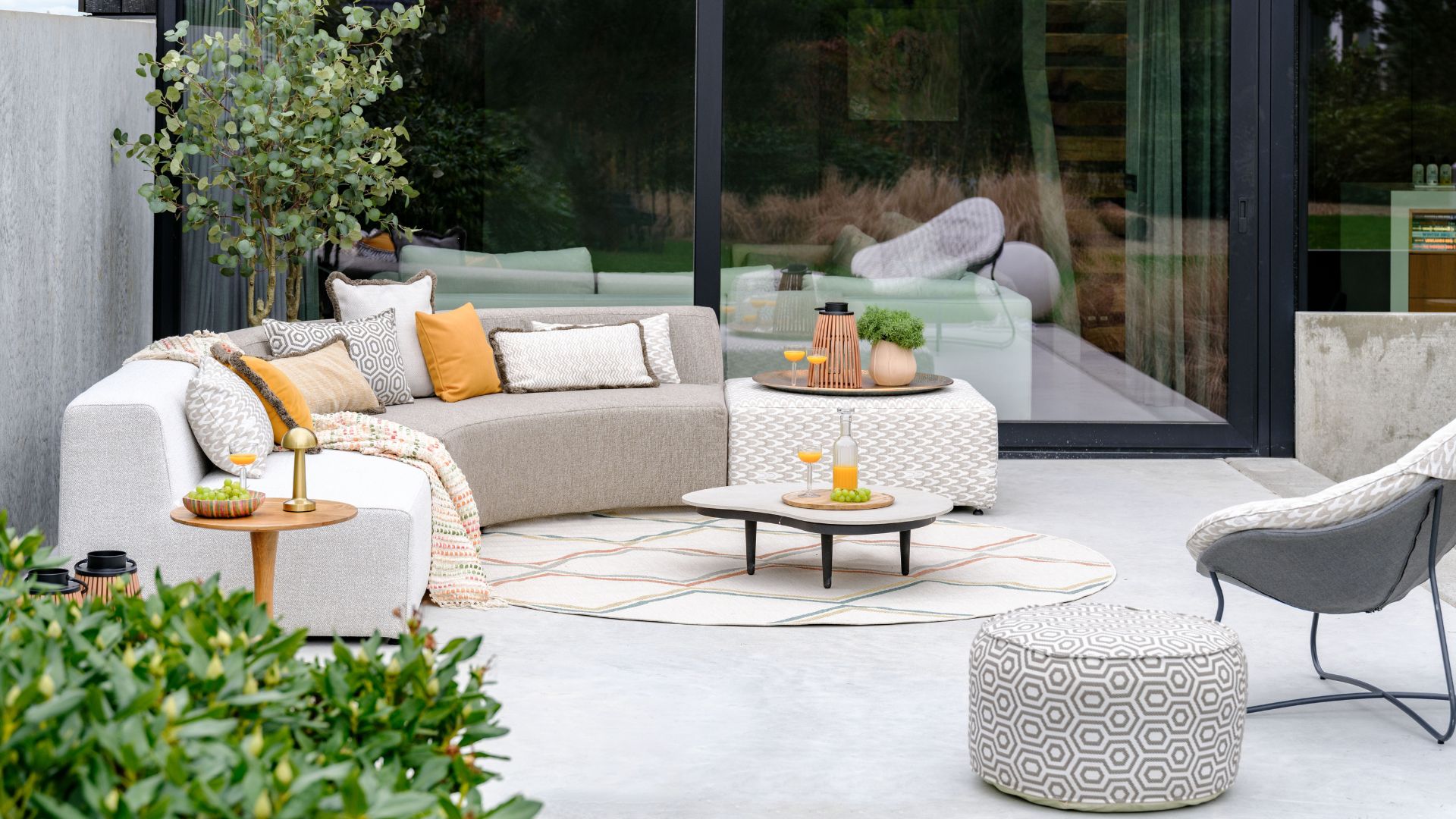 Outdoor Lifestyle loungeset rond