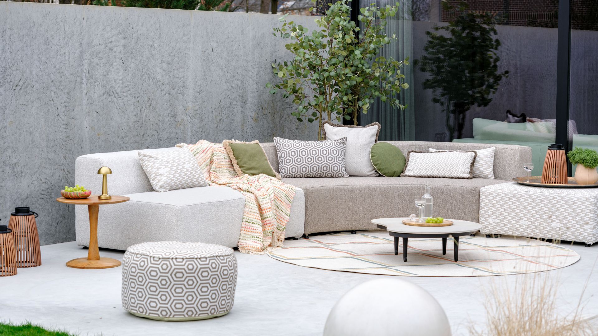 Outdoor Lifestyle - ronde loungeset