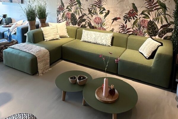 Groene loungeset