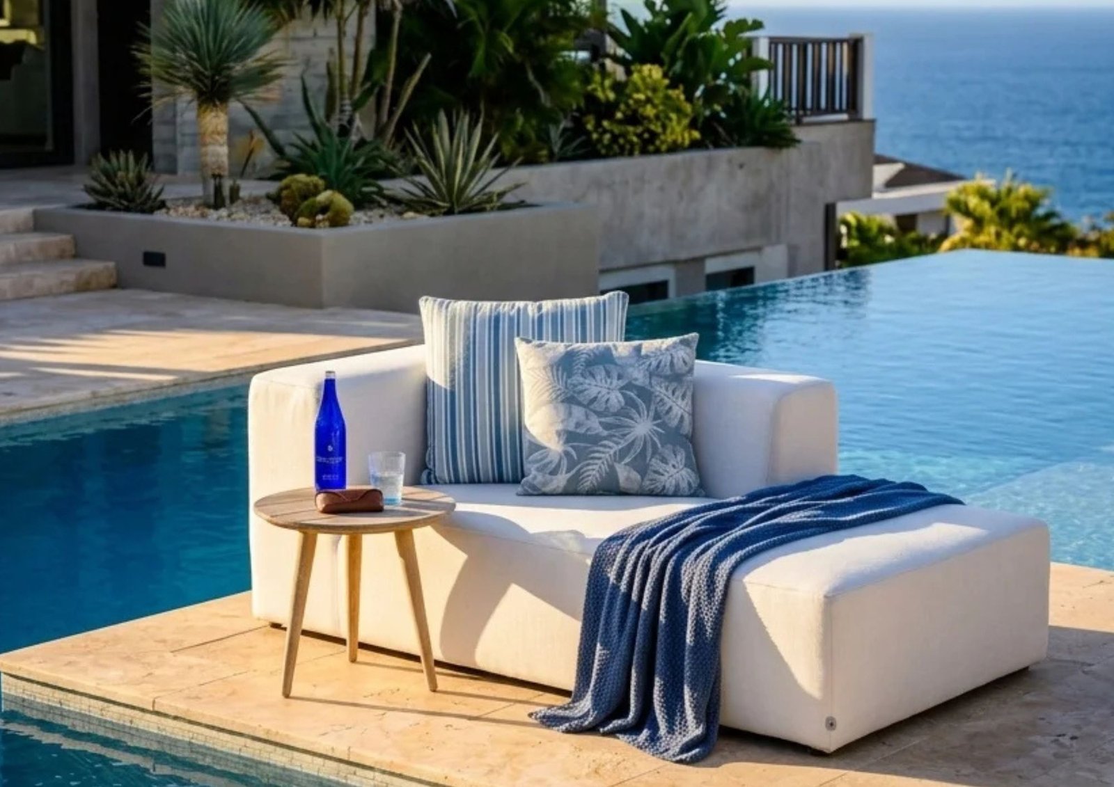 Modulaire loungeset klein terras Modulaire loungeset klein terras