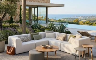 Modulaire loungeset voor grote tuin: onze tips