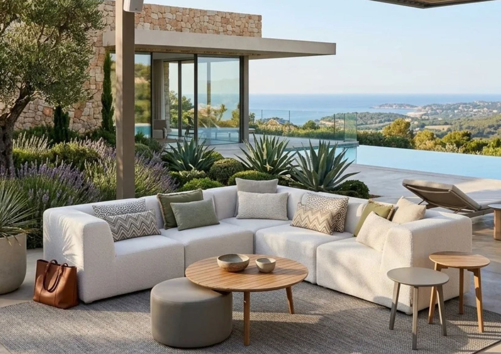 Modulaire loungeset voor grote tuin Outdoor Lifestyle